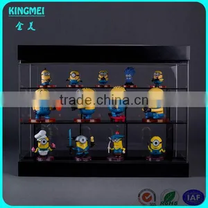 Fashion Elegant Design Clear Counter Top Acrylic Toy Display Case With Cover thumbnail-2