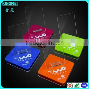 Custom Desktop Acrylic Cell Phone Case Display Stand Rack thumbnail-1