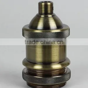 E27 Aluminum Vintage Style Lamp Holder thumbnail-2