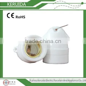 E27 High Quality Steatite Ceiling Pendant Porcelain Lampholder thumbnail-1