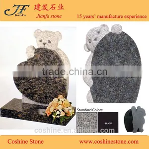 Teddy Bear Headstone Boo Bear Head Stone thumbnail-2