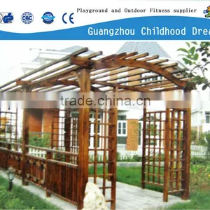 (HD-19203)Outdoor Leisure Pavilion Wood Garden Pavilion thumbnail-1