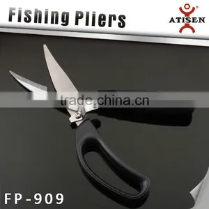 Hot Sale Stainless Steel Fishing Shears With Soft Grip Rubber Handle thumbnail-1