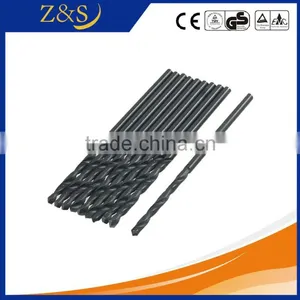 DIN338 Straight Shank High Speed Steel Titanium Coated Black Oxide Twist Drill Bit thumbnail-3