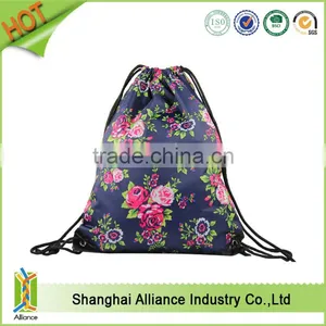 Suitable for Shopping Advertisements Promotional Gifts and Packing Nylon Drawstring Bag thumbnail-1