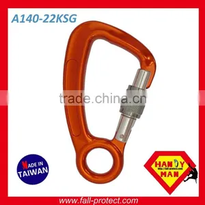 Aluminum Captive Eye Screw Lock Tow Carabiner thumbnail-3