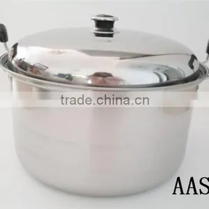 2015 Large Stainless Steel Cooking Pot/American Style Stock Pot/high Quality Soup Pot thumbnail-3