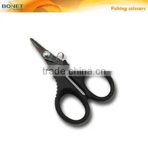 S91014 CE Qualified 3-1/2" Easy Carry Small Fishing Line Cutting Scissors thumbnail-1