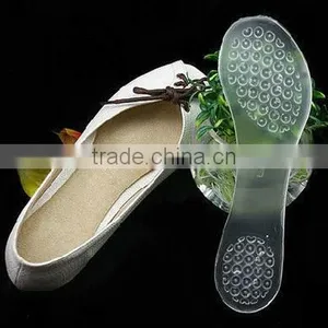 Feet Massage Gel Insoles With Arch Support /Silicone Massaging Shoe Insoles Language Option French /comfortable Gel Insole/ thumbnail-1