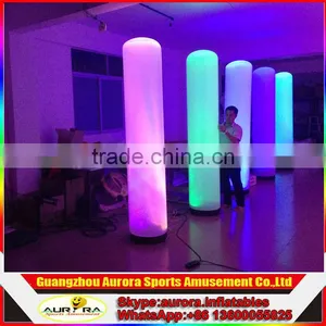 Advertising Inflatable Light Box, Glowing Inflatable Pillars thumbnail-1