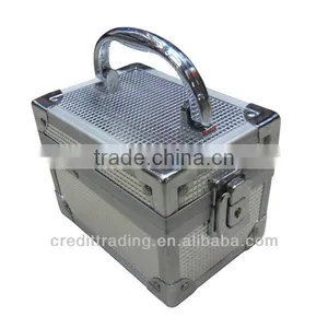 Gorgeous Double-layers Aluminum Cosmetic Case thumbnail-1