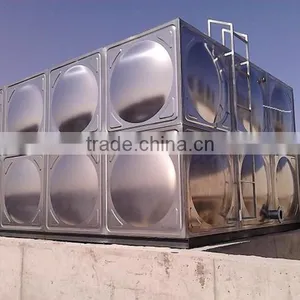 Water Supply Assembled Combined Stainless Steel Water Tank thumbnail-3