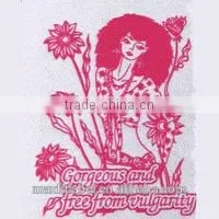 New Design Glitter Flock Transfer Paper for Clothins thumbnail-1