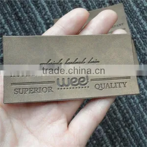 2017 China Cheap High Quality Jeans Leather Patches thumbnail-1