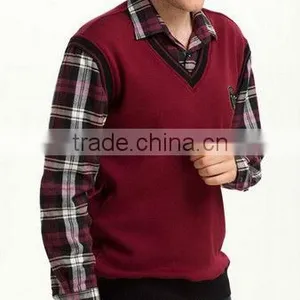 2014 Man Winter Warm Shirts, Business Mens Winter Shirts thumbnail-1