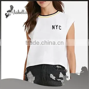 High Quality Sleeveless Shirts With Crew Neck thumbnail-1