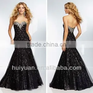 2014 Fit and Flare Sweetheart Evening Dresses Made In China thumbnail-1