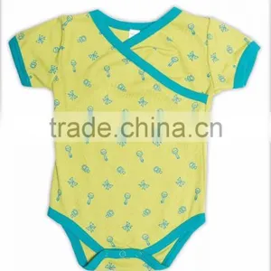Organic Cotton Kimono Onesie thumbnail-1
