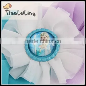 2015 Baby Hair Accessories Headbands Elastic Hairband Flower Hair Accessories Wholesale China 12 Design thumbnail-5