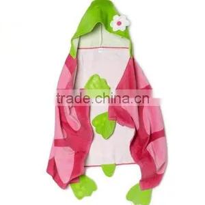 Custom Soft Cotton Printing Hooded Towel thumbnail-1