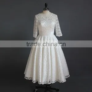 White A Line Wedding Dress 2017 thumbnail-1