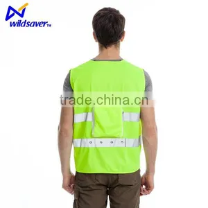 Hi Vis LED Flashing Safety Cleaning Uniform for Road Cleaner thumbnail-4