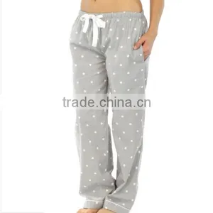 Colorful Printed Pattern Cozy Coral Fleece Yoga Pants thumbnail-3