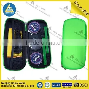 Portable Travel Use Shoe Shine Kit With Plastic Shoe Horn and Tin Shoe Polish thumbnail-2