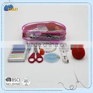 D&D PVC Zipper Pouch Sewing Kit With Sewing Accessories thumbnail-1