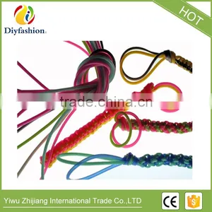 Hot Selling Box Set Roll DIY Round Hollow Knit Plastic PVC Scoubidou Strings thumbnail-3