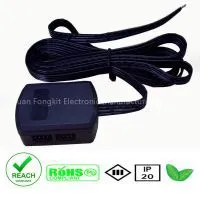 Artificial Christmas Wreath Fongkit LED RGB Junction Box 4Pin With 4 Wires Connecting IR Rgb Controller Sensor thumbnail-1