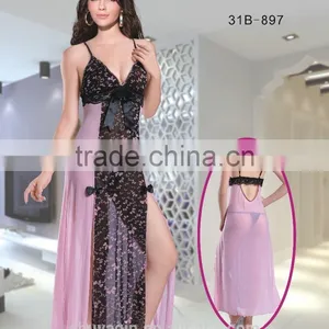 High Quality Sexy Ladies New Design Long Sexy Baby Doll thumbnail-1