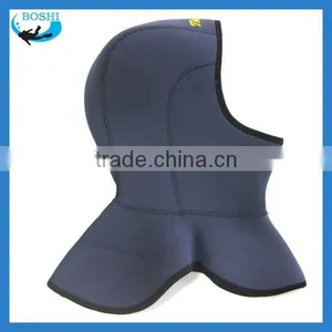 Bib Hood Water Sports Hood Dive Hood 3mm Submersible Warm Hat Cap Diving Swimming Cap3mm Neoprene Diving Hood thumbnail-5
