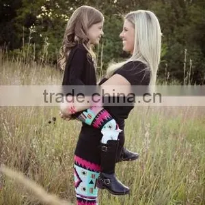Fashion Mother and Daughter Dress Clothing Sets thumbnail-1