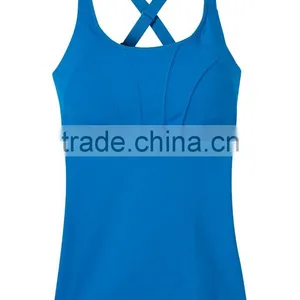 95 Cotton 5 Spandex Custom Sports Clothes Workout Activewear Wholesale Gym Tank Tops thumbnail-3
