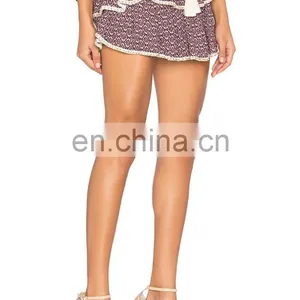 Women Latest Chiffon Print Skirt Design Pictures thumbnail-3