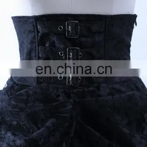 Gothic High Waist Corsage High-low Skirt thumbnail-2