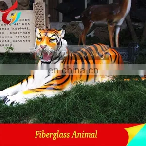 Vivid Fiberglass Outdoor Playground Crane Statue thumbnail-5