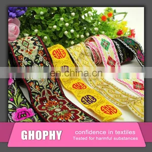 Custom National Wind Woven Label Ribbon thumbnail-1