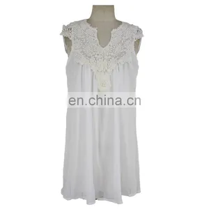 Factory Crochet Chiffon Pregnant Women Dress Maternity Wear thumbnail-1
