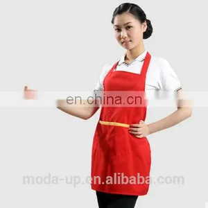 Cotton Kitchen Apron With Custom Logo High Quality From China thumbnail-1