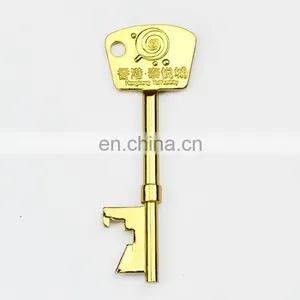 China Key Chian Manufacturer Wholesale Custom Bulk Blank Metal Gold Bar Keychain thumbnail-4