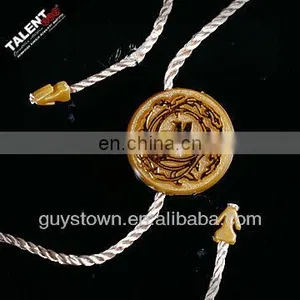 Custom Garment Brand Name Logo Plastic Seal Tag String thumbnail-4
