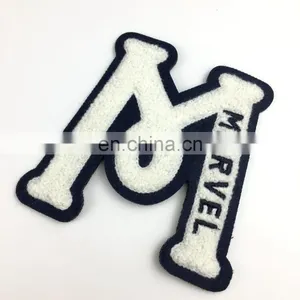 no Minimum Cheap Numbers Letters Custom Chenille Patches thumbnail-3