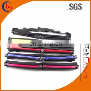 New Waterproof Elastic Travel Sports Running Waist Zipper Bag Belt Pouch Pocket thumbnail-1