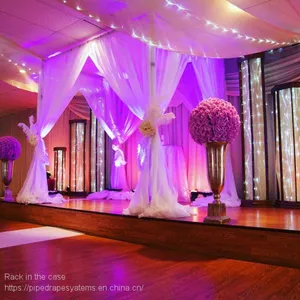 Wedding Decoration Materials Wedding Centerpieces Decoration With Pipe and Drape thumbnail-2