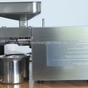 LY-169 Automatic Stainless Steel Cold Press Oil Machine,coconut Oil Press Machine,screw Home Oil Press Machine thumbnail-1