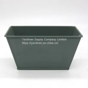 Square Shape Zinc Iron Metal Flower Pot Planter From China Supplier thumbnail-4