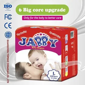 Topone Factory Supply New Baby Products Of Cheap Baby Diapers Size L thumbnail-1