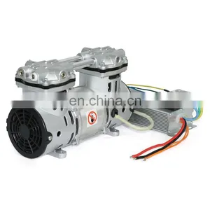 Global Quality DC 24V Two Stage Portable Oil Free Piston Vacuum Pump thumbnail-5